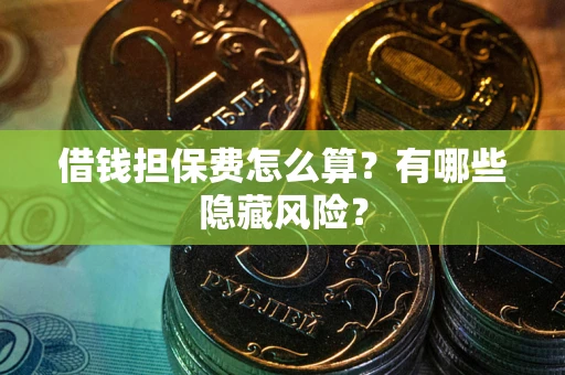 武汉借钱担保费怎么算？有哪些隐藏风险？
