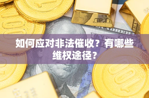 武汉如何应对非法催收？有哪些维权途径？