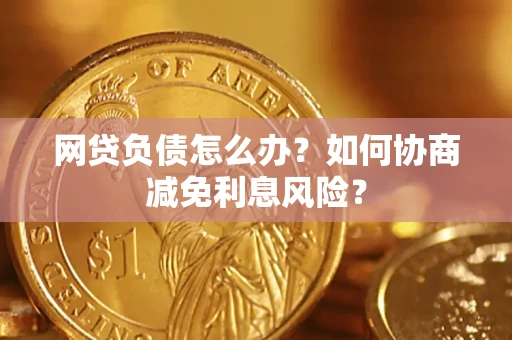 武汉网贷负债怎么办？如何协商减免利息风险？