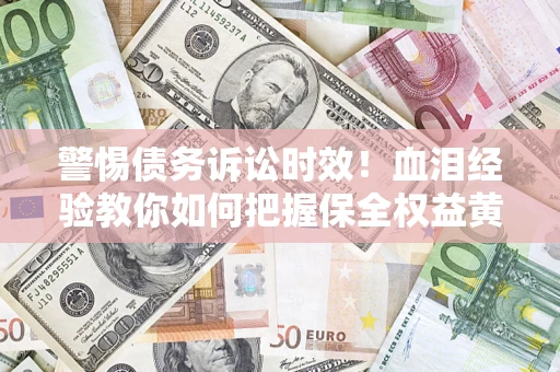 武汉警惕债务诉讼时效！血泪经验教你如何把握保全权益黄金期