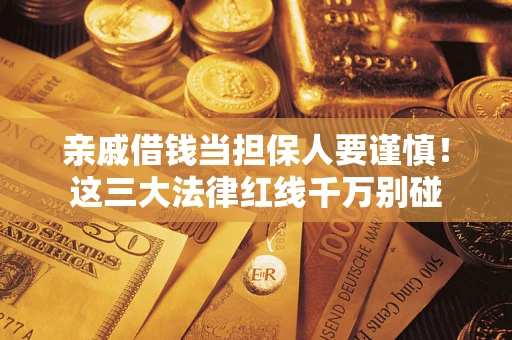 武汉亲戚借钱当担保人要谨慎！这三大法律红线千万别碰
