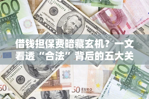 武汉借钱担保费暗藏玄机？一文看透“合法”背后的五大关键陷阱