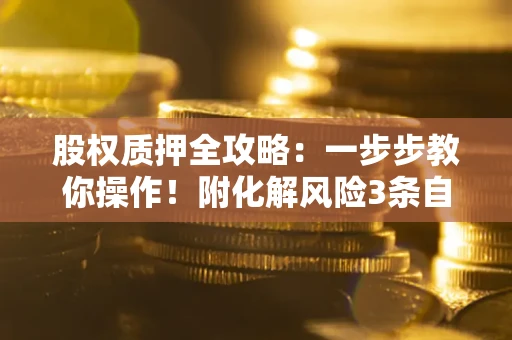 武汉股权质押全攻略：一步步教你操作！附化解风险3条自救法则