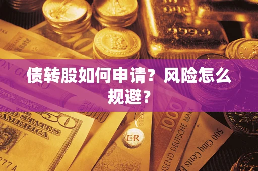武汉债转股如何申请？风险怎么规避？