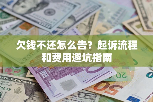 武汉欠钱不还怎么告?起诉流程和费用避坑指南 武汉欠钱不还怎么告?起诉流程和费用避坑指南
