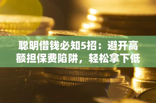 武汉聪明借钱必知5招：避开高额担保费陷阱，轻松拿下低息贷款