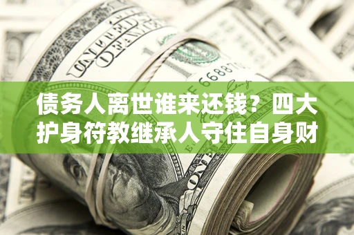 武汉债务人离世谁来还钱？四大护身符教继承人守住自身财产